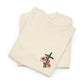 Inspirational Floral Unisex Heavy Cotton Tee - "It Is Finished"