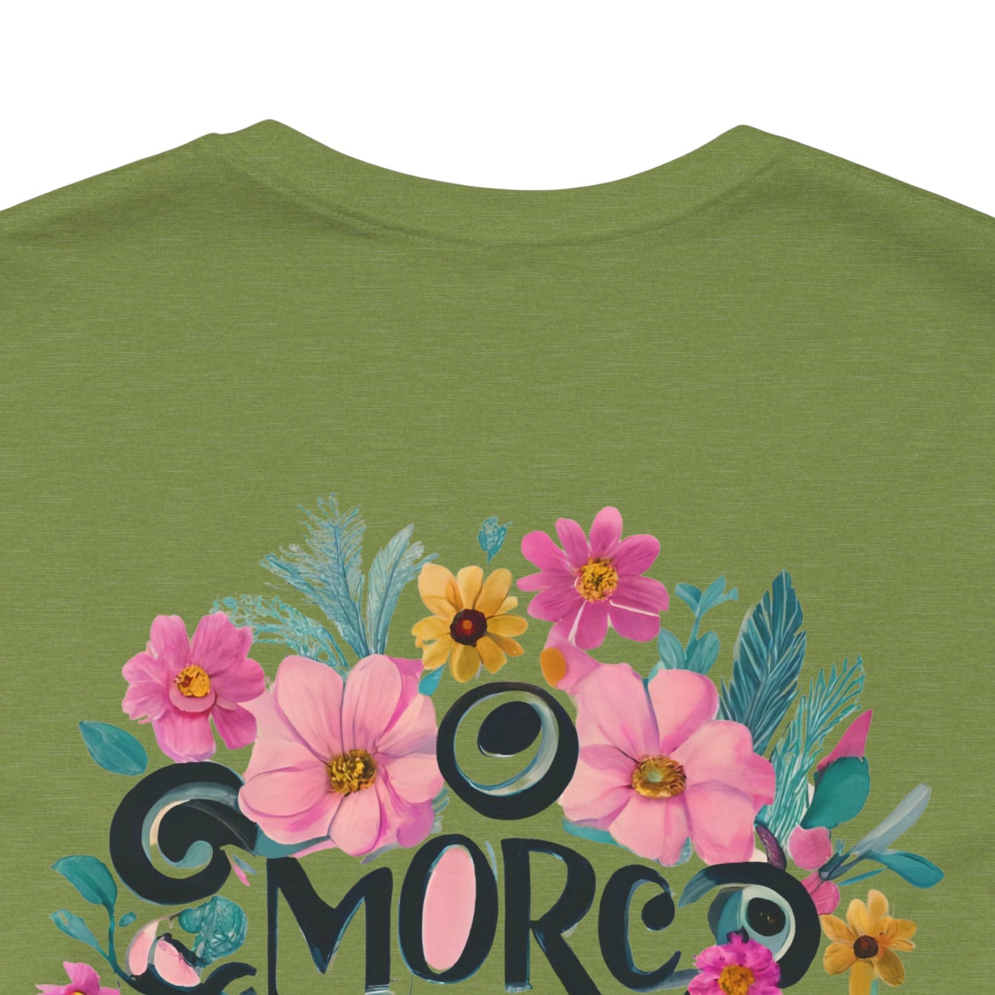 Floral Message Unisex Tee – "More Than You Can Ask or Imagine"