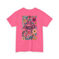 Inspirational Floral Unisex Heavy Cotton Tee - "It Is Finished"