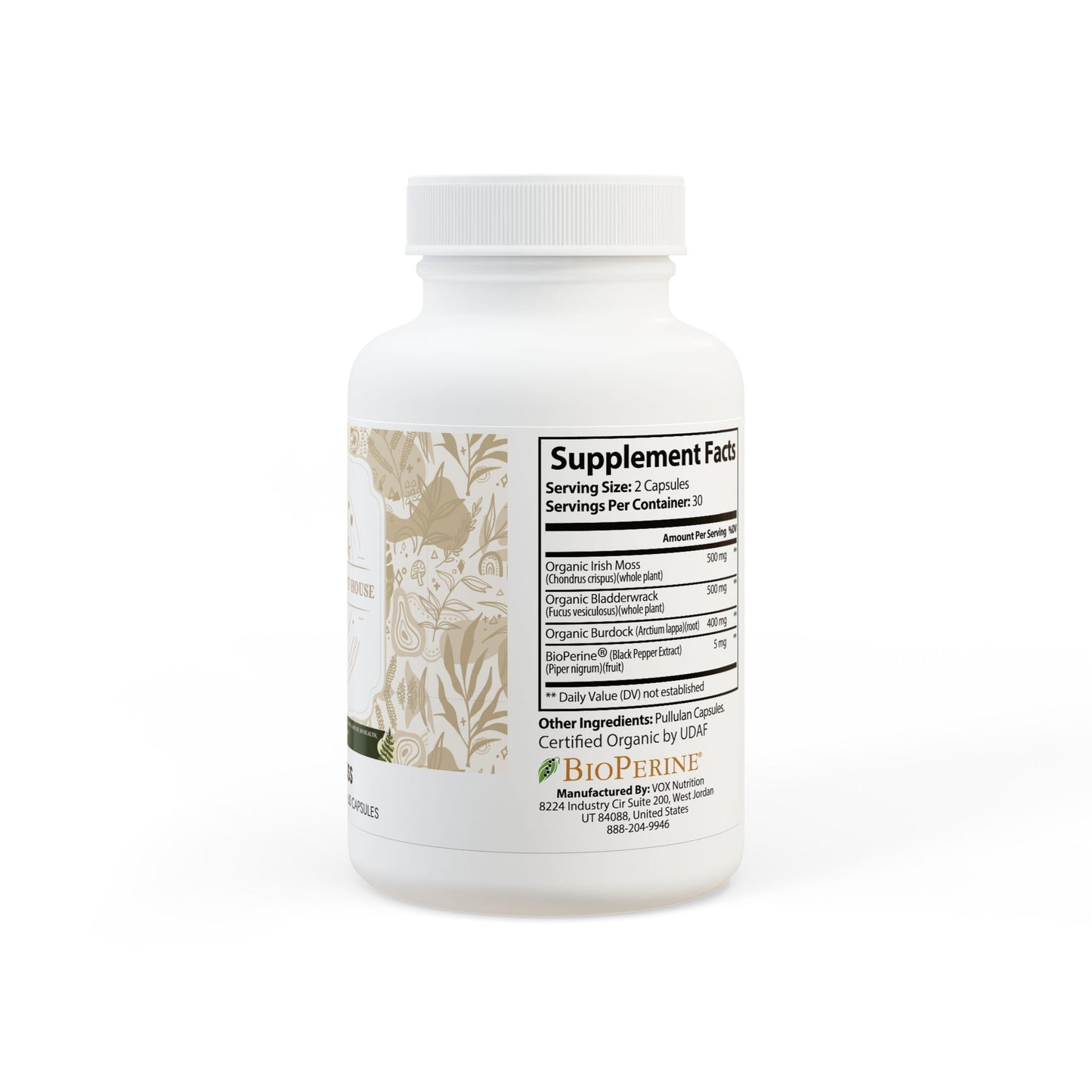 Sea Moss Supplement: Nourish Your Body, Renew Your Spirit (60 Capsules)