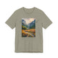 "Fear No Evil" Christian Tee | Psalm 23:4 Inspirational Shirt | Faith-Based Landscape Graphic Tee