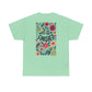 Inspirational Floral Unisex Heavy Cotton Tee - "It Is Finished"