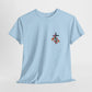 Inspirational Floral Unisex Heavy Cotton Tee - "It Is Finished"