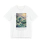 Ocean Wave Inspirational Unisex Jersey Tee - Deep Calls Unto Deep