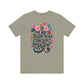 Floral Message Unisex Tee – "More Than You Can Ask or Imagine"