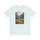 "Fear No Evil" Christian Tee | Psalm 23:4 Inspirational Shirt | Faith-Based Landscape Graphic Tee