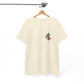 Inspirational Floral Unisex Heavy Cotton Tee - "It Is Finished"
