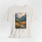 "Fear No Evil" Christian Tee | Psalm 23:4 Inspirational Shirt | Faith-Based Landscape Graphic Tee