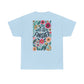 Inspirational Floral Unisex Heavy Cotton Tee - "It Is Finished"
