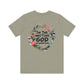 Floral Inspirational Tee - 'In The Waiting God is Working'