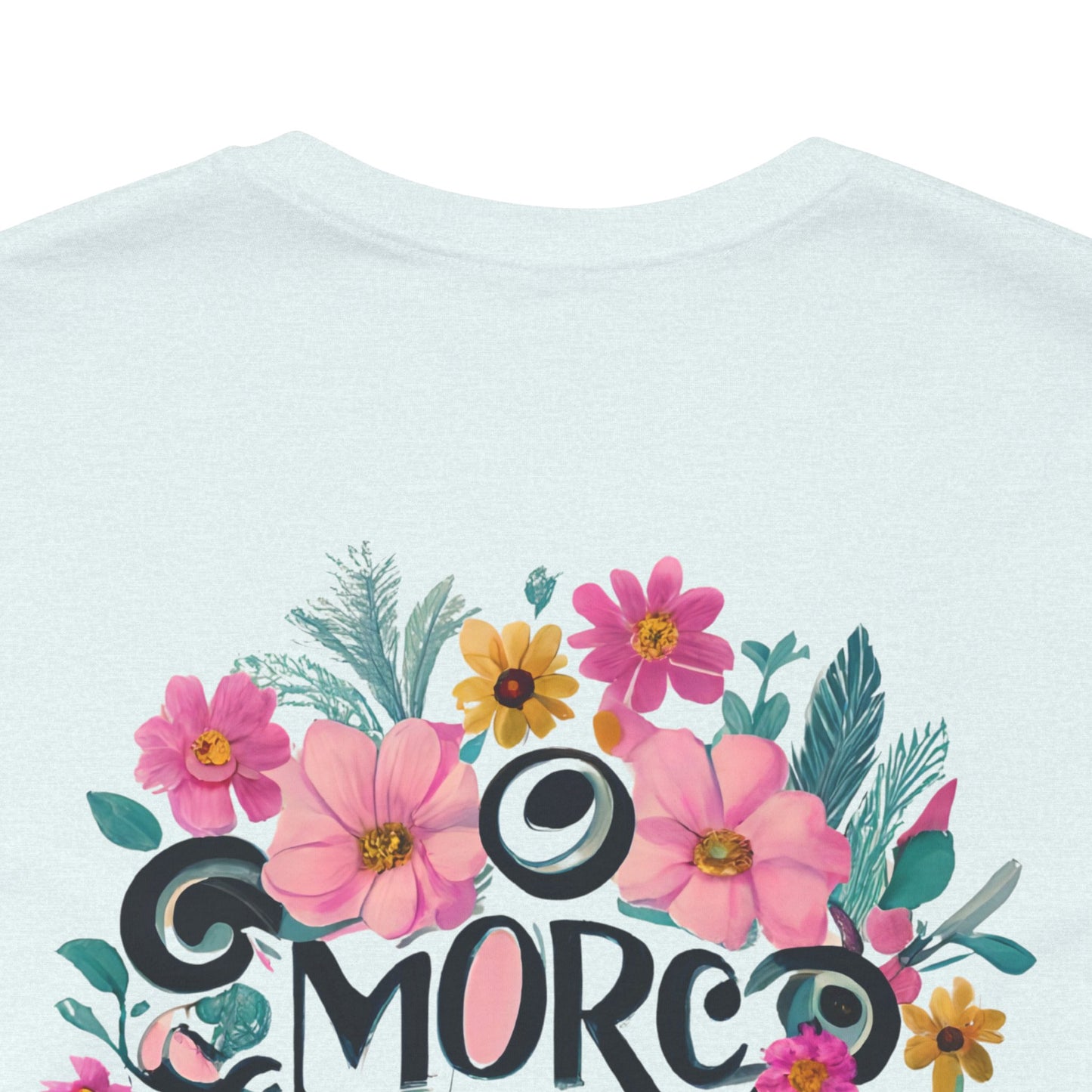 Floral Message Unisex Tee – "More Than You Can Ask or Imagine"