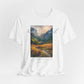 "Fear No Evil" Christian Tee | Psalm 23:4 Inspirational Shirt | Faith-Based Landscape Graphic Tee