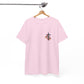 Inspirational Floral Unisex Heavy Cotton Tee - "It Is Finished"