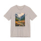 "Fear No Evil" Christian Tee | Psalm 23:4 Inspirational Shirt | Faith-Based Landscape Graphic Tee