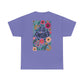 Inspirational Floral Unisex Heavy Cotton Tee - "It Is Finished"