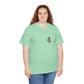 Inspirational Floral Unisex Heavy Cotton Tee - "It Is Finished"