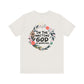 Floral Inspirational Tee - 'In The Waiting God is Working'