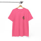Inspirational Floral Unisex Heavy Cotton Tee - "It Is Finished"