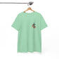 Inspirational Floral Unisex Heavy Cotton Tee - "It Is Finished"
