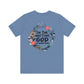 Floral Inspirational Tee - 'In The Waiting God is Working'