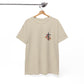 Inspirational Floral Unisex Heavy Cotton Tee - "It Is Finished"