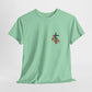 Inspirational Floral Unisex Heavy Cotton Tee - "It Is Finished"