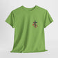 Inspirational Floral Unisex Heavy Cotton Tee - "It Is Finished"