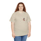 Inspirational Floral Unisex Heavy Cotton Tee - "It Is Finished"