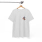 Inspirational Floral Unisex Heavy Cotton Tee - "It Is Finished"