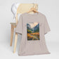 "Fear No Evil" Christian Tee | Psalm 23:4 Inspirational Shirt | Faith-Based Landscape Graphic Tee