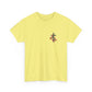 Inspirational Floral Unisex Heavy Cotton Tee - "It Is Finished"