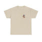 Inspirational Floral Unisex Heavy Cotton Tee - "It Is Finished"