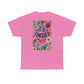 Inspirational Floral Unisex Heavy Cotton Tee - "It Is Finished"