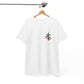 Inspirational Floral Unisex Heavy Cotton Tee - "It Is Finished"