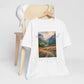 "Fear No Evil" Christian Tee | Psalm 23:4 Inspirational Shirt | Faith-Based Landscape Graphic Tee