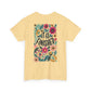 Inspirational Floral Unisex Heavy Cotton Tee - "It Is Finished"