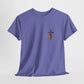 Inspirational Floral Unisex Heavy Cotton Tee - "It Is Finished"