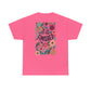 Inspirational Floral Unisex Heavy Cotton Tee - "It Is Finished"