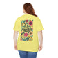 Inspirational Floral Unisex Heavy Cotton Tee - "It Is Finished"