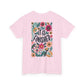 Inspirational Floral Unisex Heavy Cotton Tee - "It Is Finished"