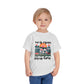 Toddler Short Sleeve Tee - "He is Risen, Jesus Lives" Inspirational Design