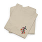 Inspirational Floral Unisex Heavy Cotton Tee - "It Is Finished"