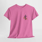 Inspirational Floral Unisex Heavy Cotton Tee - "It Is Finished"
