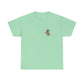 Inspirational Floral Unisex Heavy Cotton Tee - "It Is Finished"