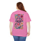 Inspirational Floral Unisex Heavy Cotton Tee - "It Is Finished"