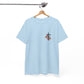 Inspirational Floral Unisex Heavy Cotton Tee - "It Is Finished"