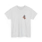 Inspirational Floral Unisex Heavy Cotton Tee - "It Is Finished"