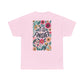 Inspirational Floral Unisex Heavy Cotton Tee - "It Is Finished"