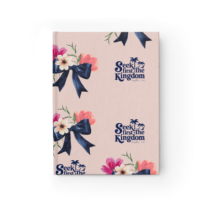 Floral Motivational Journal - 'Seek First the Kingdom'